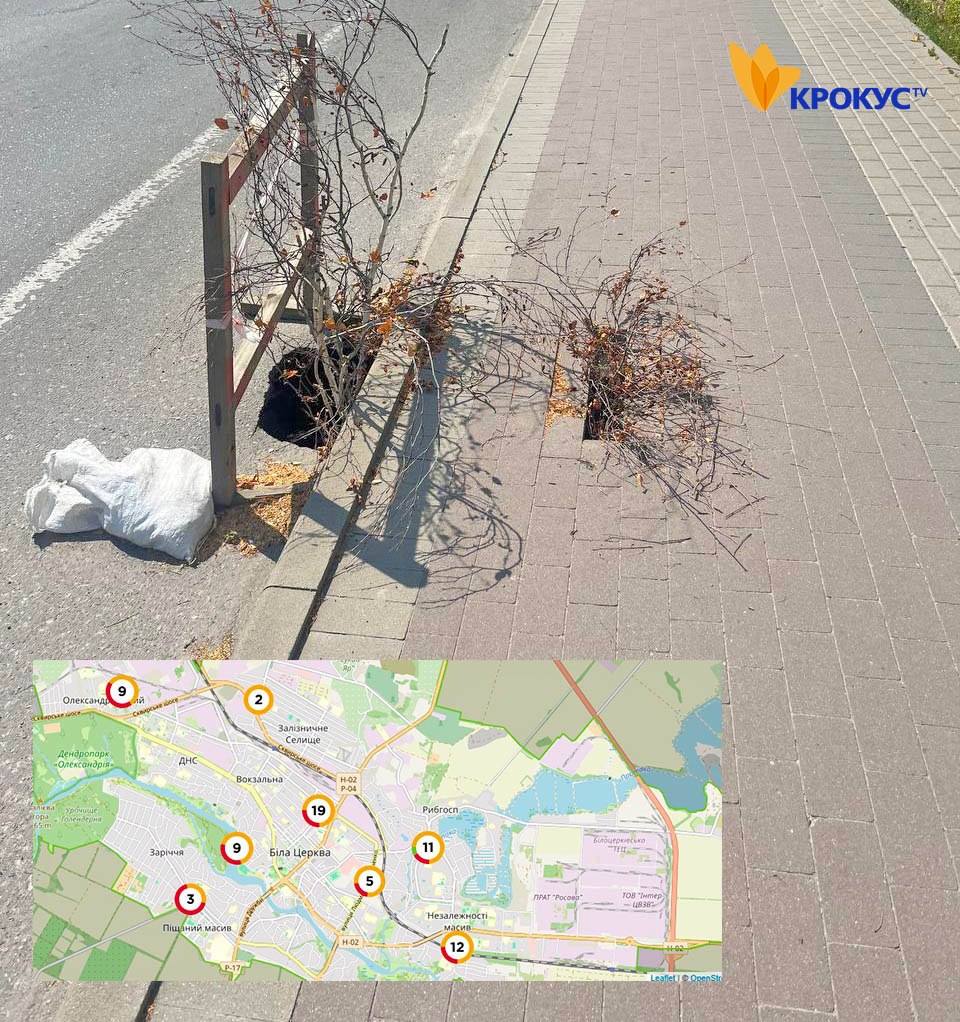 У Білій Церкві працює онлайн-сервіс для повідомлень про міські проблеми