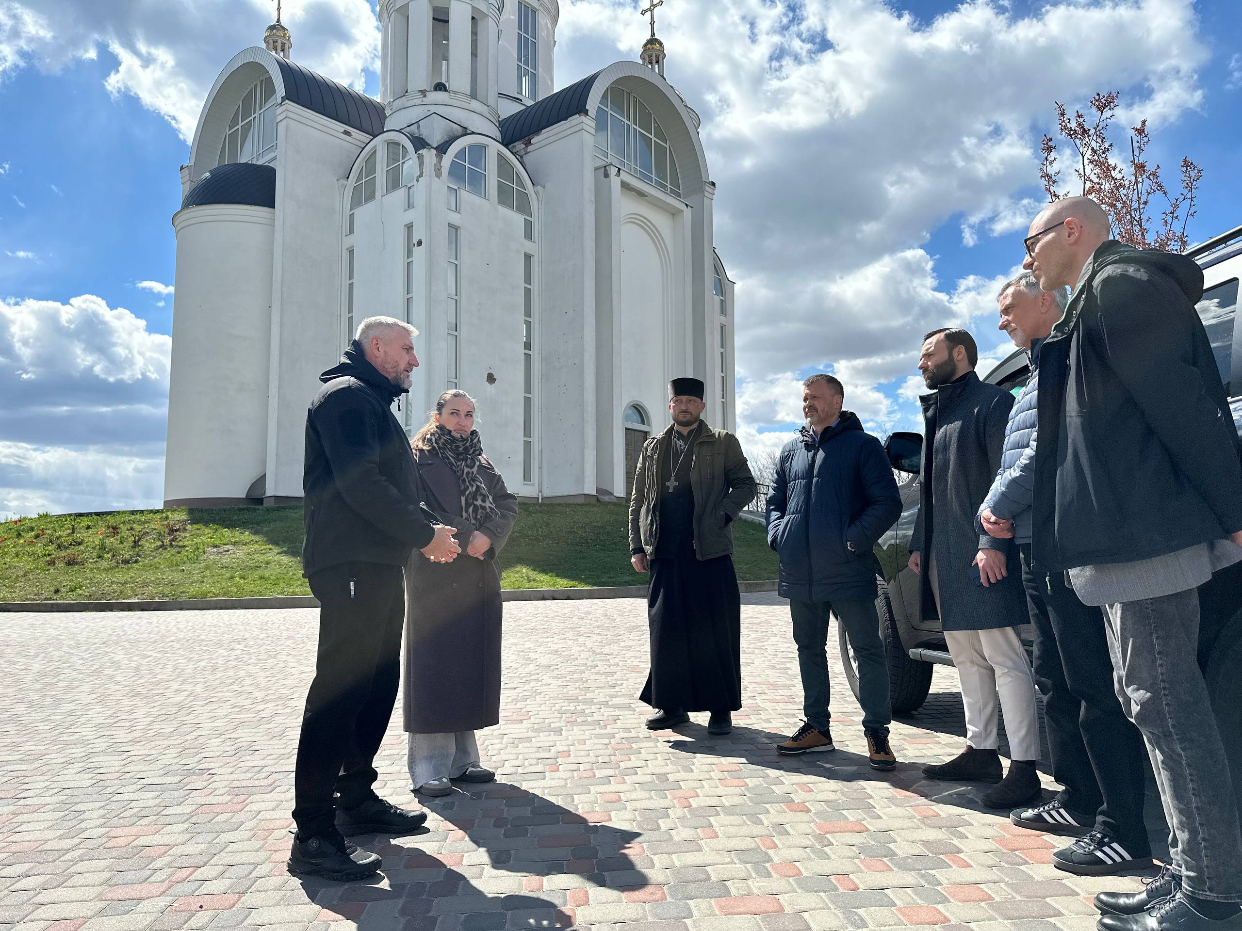 Бучу відвідала делегація капеланської служби Федеральної поліції Німеччини