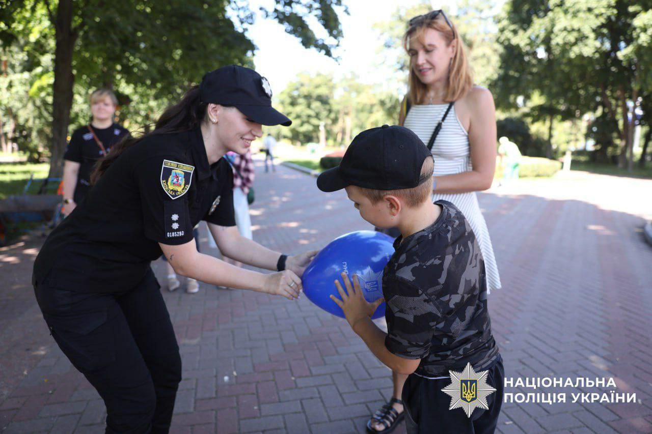 Правоохоронці Київщини організували розважальний захід для дітей столичного регіону