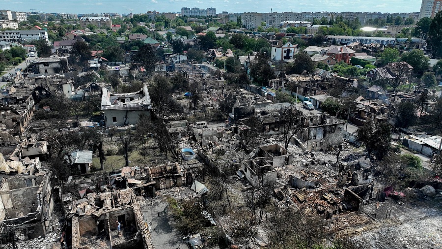 У Вишневому триває ліквідація наслідків атаки РФ: дев'ять загиблих, понад 250 пошкоджених будинків (ФОТО)