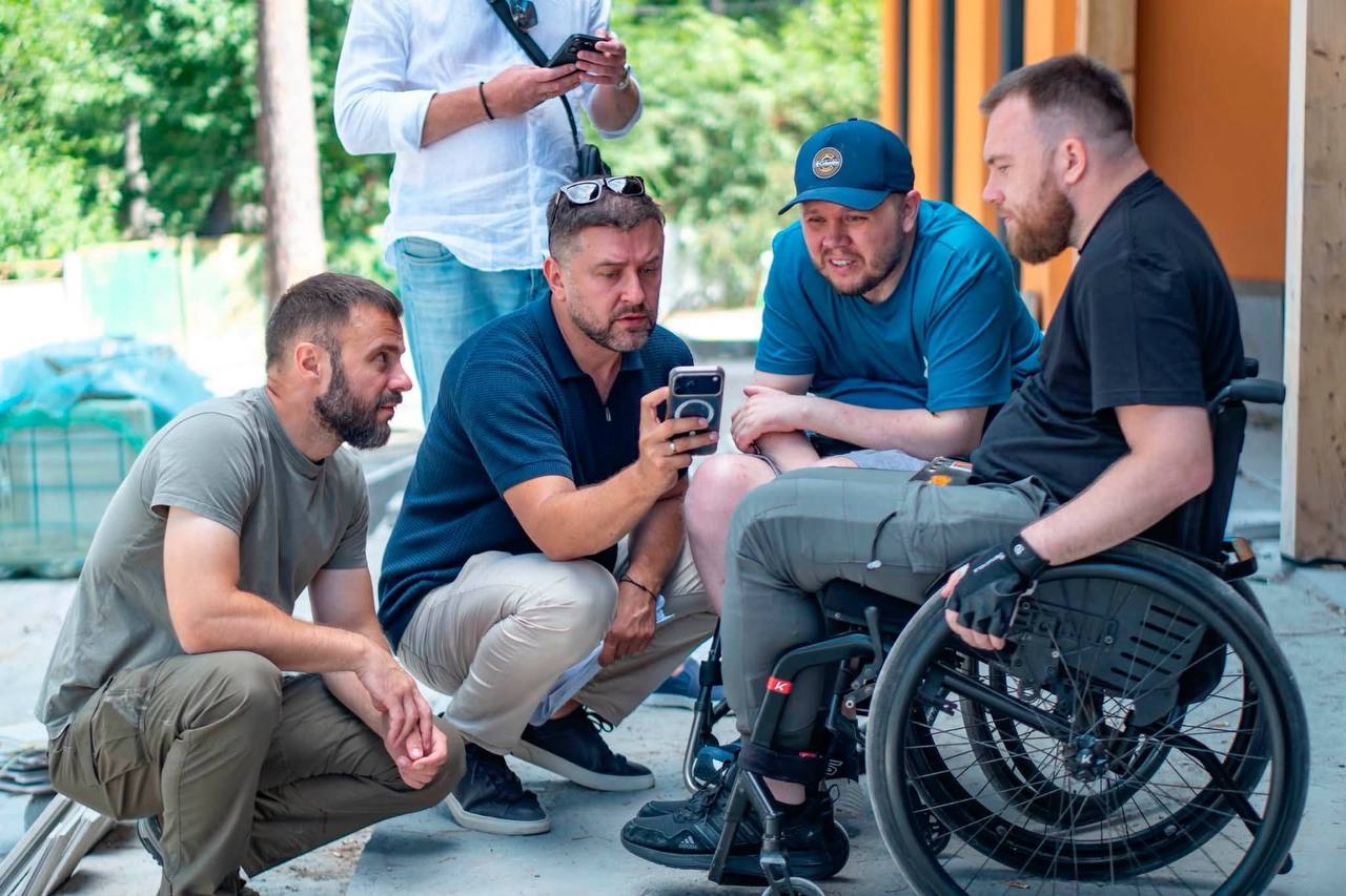 У Бучі оцінили доступність майбутнього державного Ветеранського простору