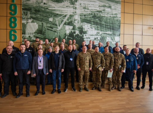На ЧАЕС нагородили військових і працівників станції