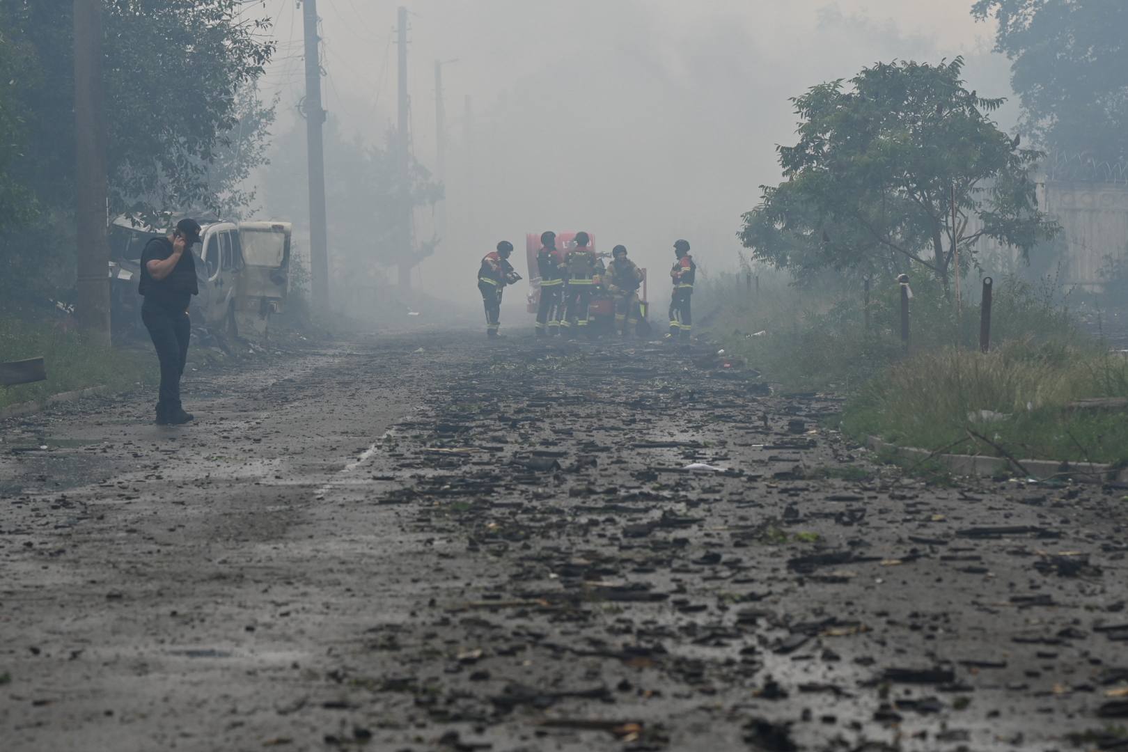 Київщина оговтується від нічних прильотів: у Вишневому триває ліквідація наслідків одного з наймасованіших ударів по області