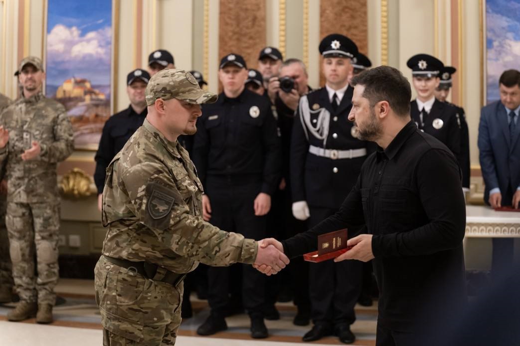 Боєць бригади «Хижак» із Білої Церкви отримав орден «За мужність» ІІІ ступеня