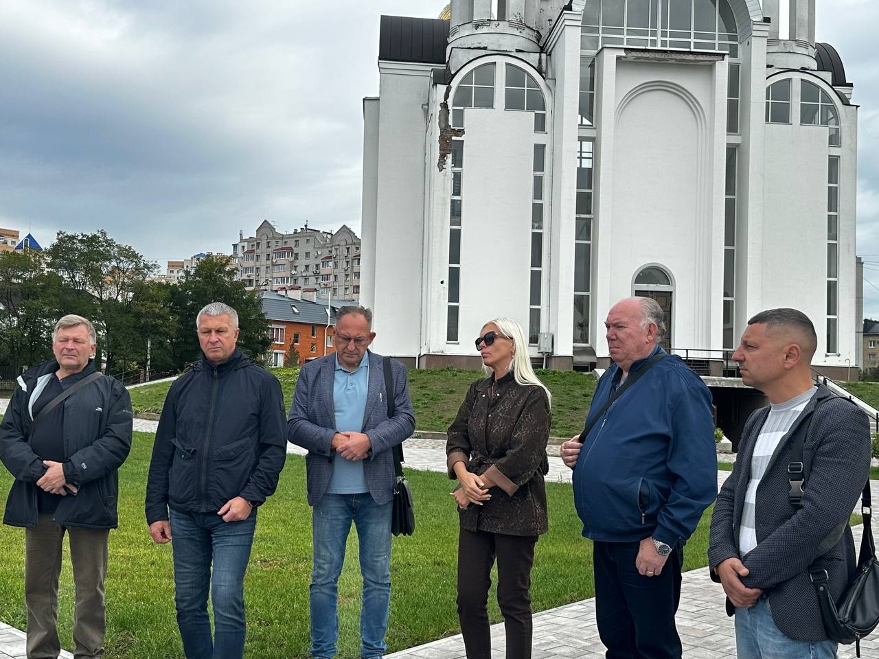 Малинський міський голова Олександр Ситайло та латвійські партнери відвідали Бучу