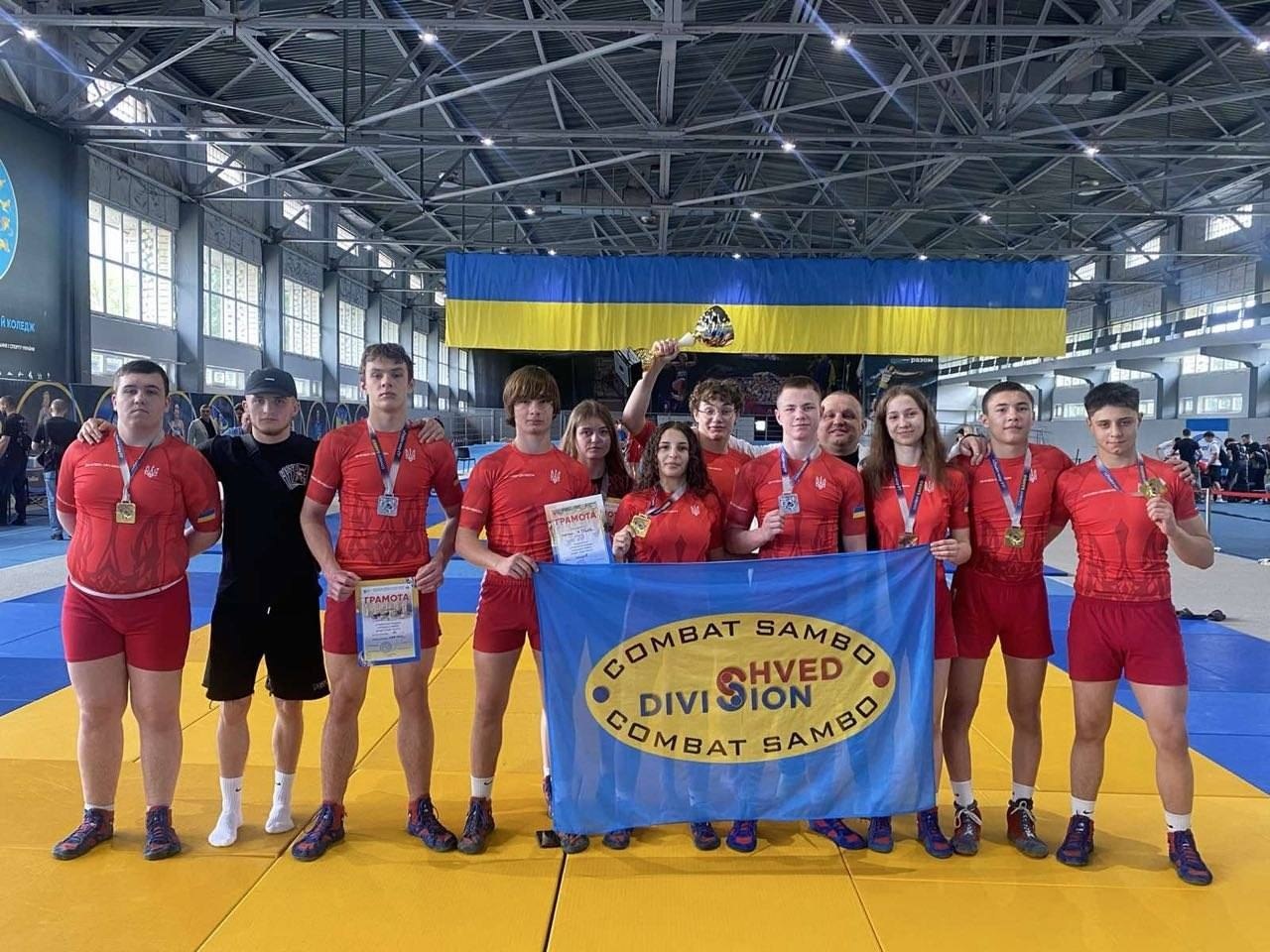 Команда з Боярки стала переможцем Чемпіонату України з бойового самбо