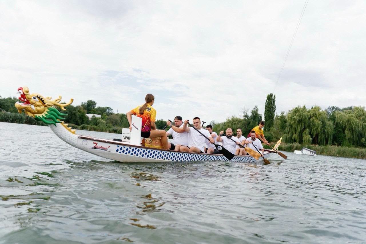 У Білій Церкві відбувся всеукраїнський турнір з веслування Dragon Boat: участь взяли 29 команд