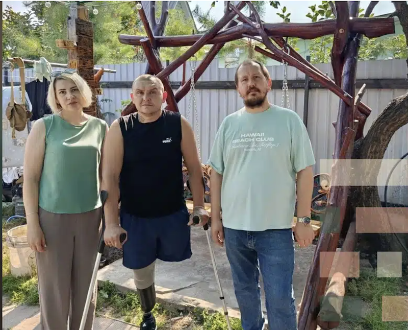Фахівці відвідали ветеранів після ампутацій у Рокитнянській громаді