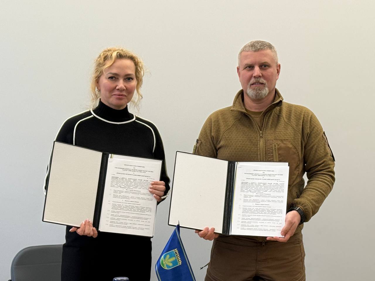 Ірпінська громада зміцнює співпрацю з НГУ: підписано Меморандум із корпусом "Хартія"