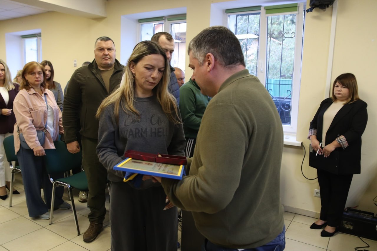 Родинам загиблих Героїв Боярської громади передали державні та відомчі нагороди