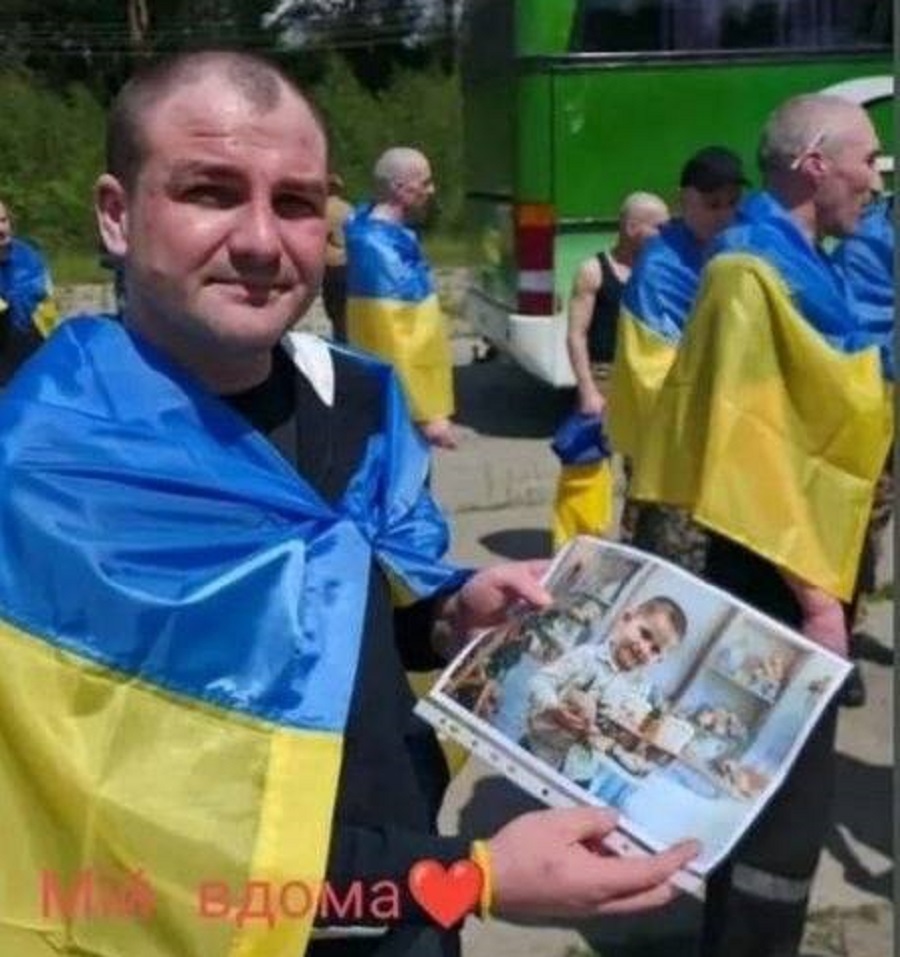 З російського полону повернувся захисник із Макарівської громади Максим Матвійчук