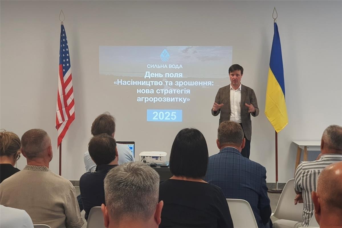 Заступник міністра Тарас Висоцький ознайомився з відновленням зрошувальних систем на Київщині