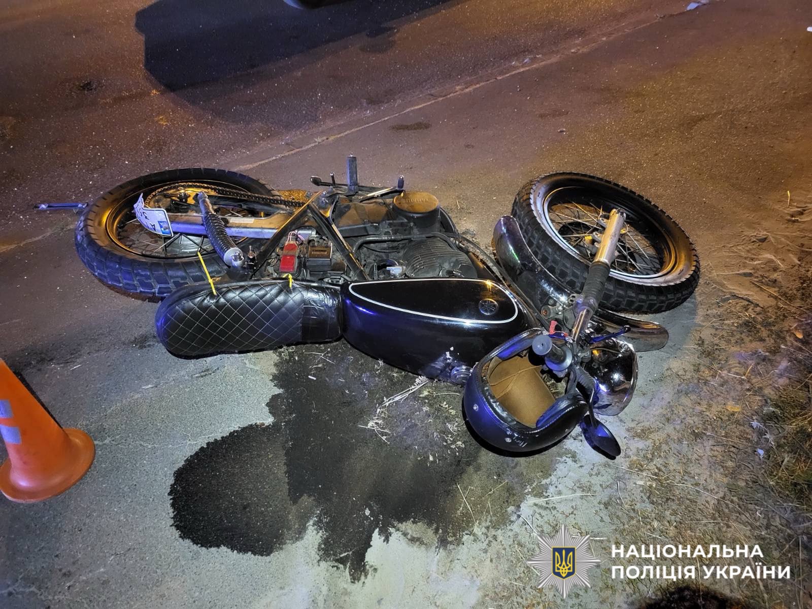 У Вишгороді внаслідок ДТП травмувався мотоцикліст