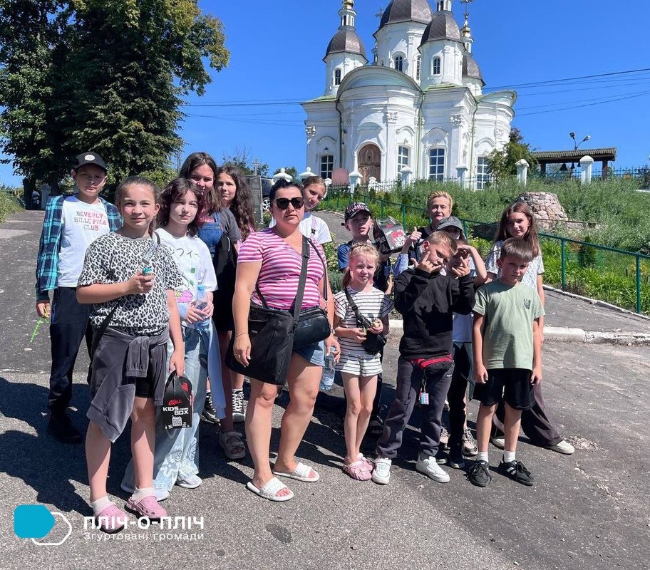 Діти із окупованого Дніпрорудного побували на відпочинку у Василькові