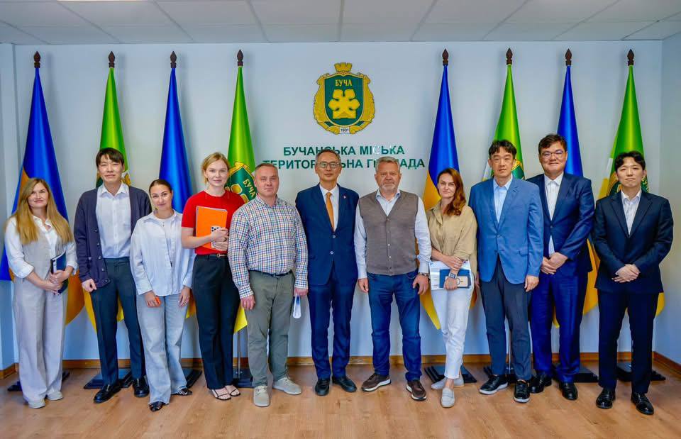 До Бучі прибула делегація з Корейської Республіки
