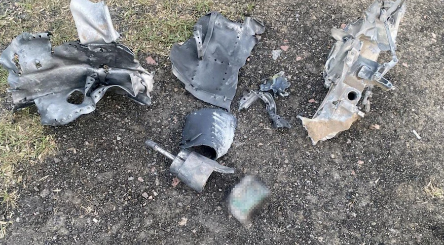 Під час масованої атаки прикордонники знищили крилату ракету на Київщині