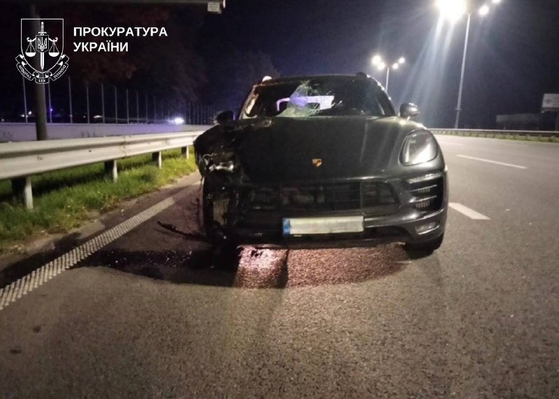 На Київщині водію Porsche повідомили про підозру через смертельну ДТП