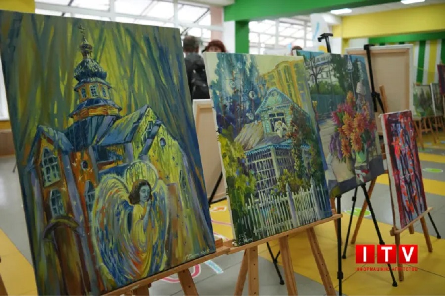 Ірпінь очима митців: підсумкова виставка пленеру «Намальований Ірпінь» зібрала десятки робіт
