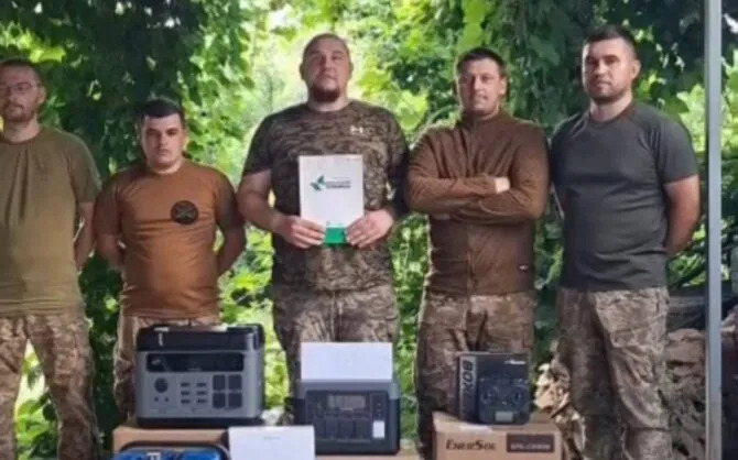 Бучанська громада закупила сучасне обладнання для захисників із 58-ї мотопіхотної бригади