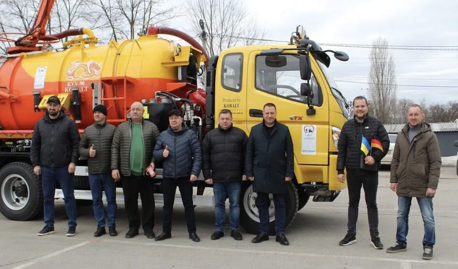 Партнери з Ломена передали Білогородській громаді спеціалізоване авто