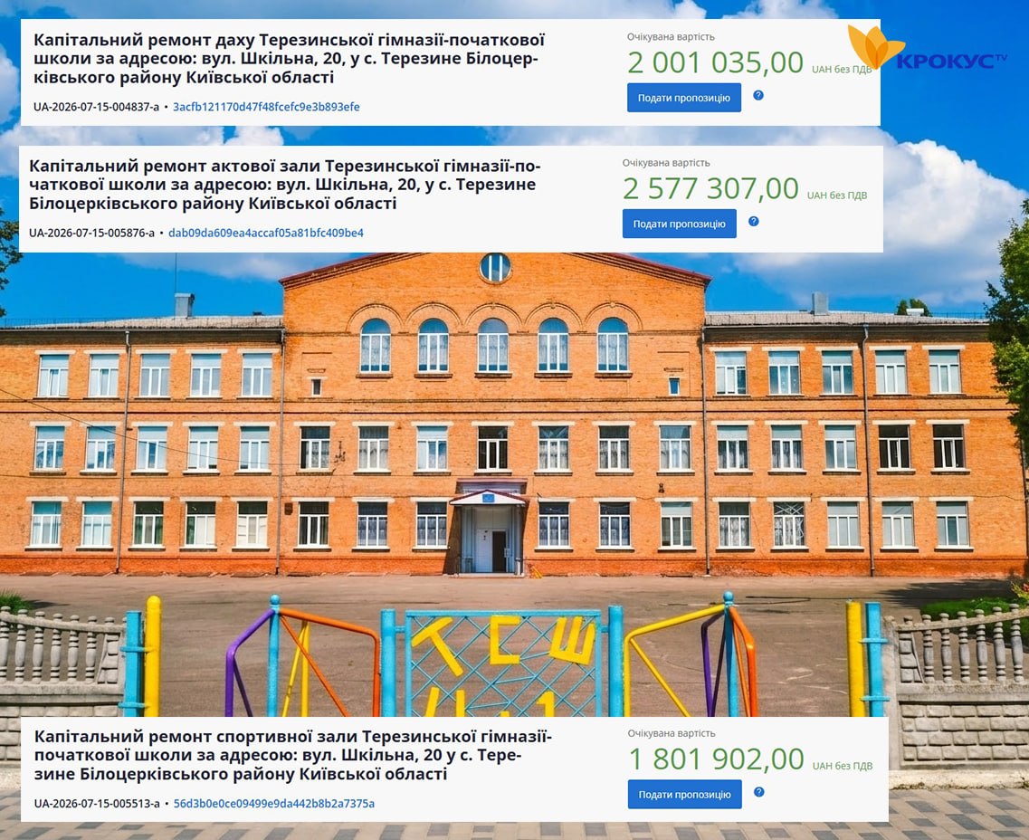 Терезинську гімназію планують капітально відремонтувати