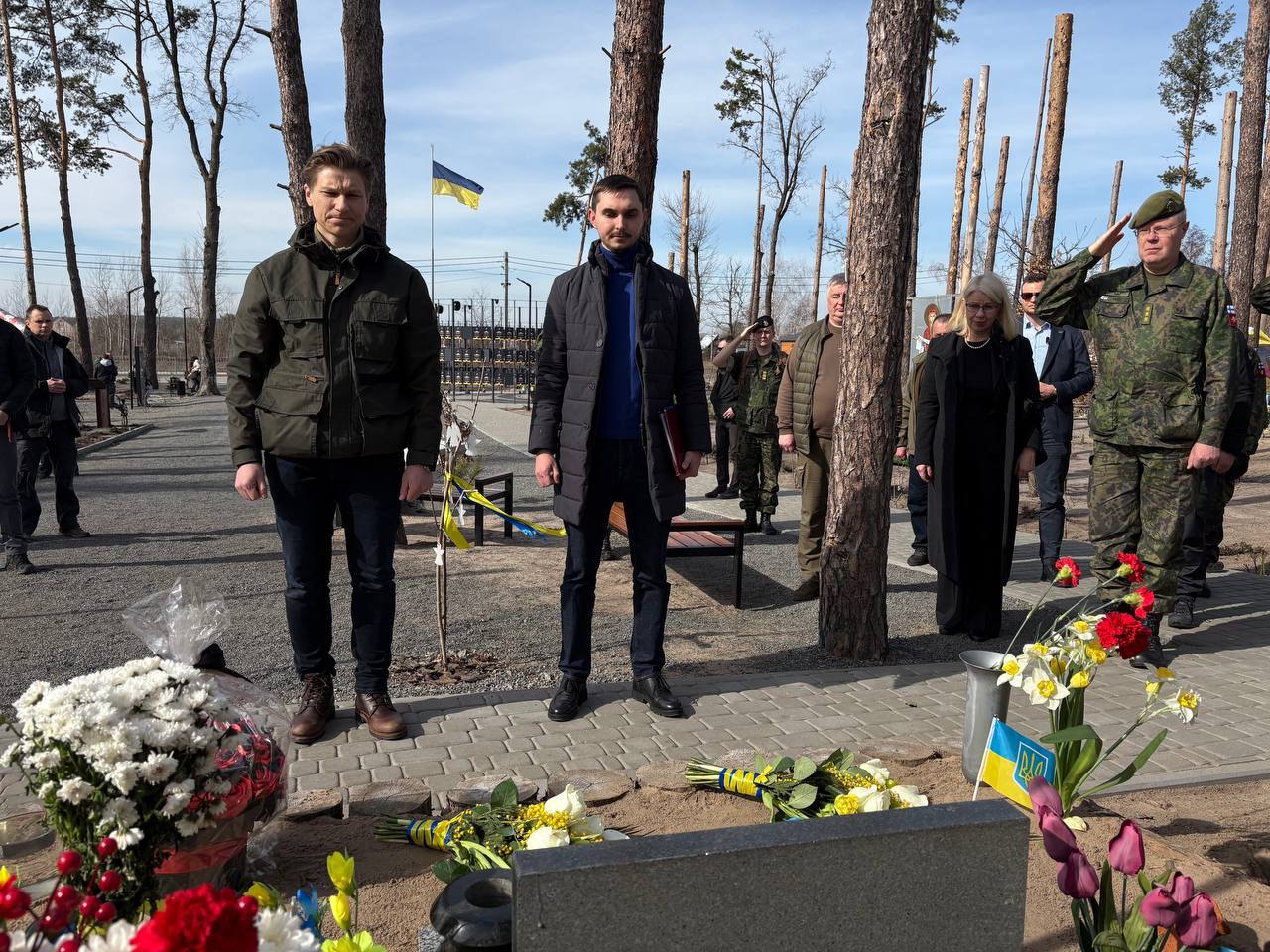 Міністр оборони Фінляндії відвідав Київщину