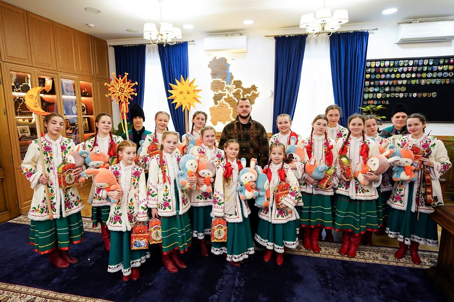 Різдвяна коляда з Таращі пролунала у стінах Київської ОДА