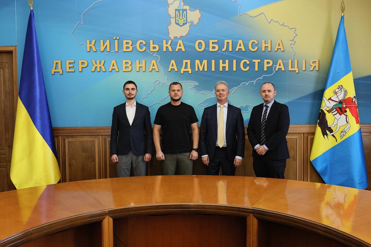 У КОВА зустрілися із послом Ірландії: обговорили можливу участь ірландських партнерів у відбудові Київщини