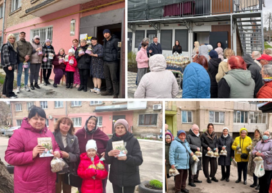 Паски для громади: в Ірпені провели масштабну благодійну акцію
