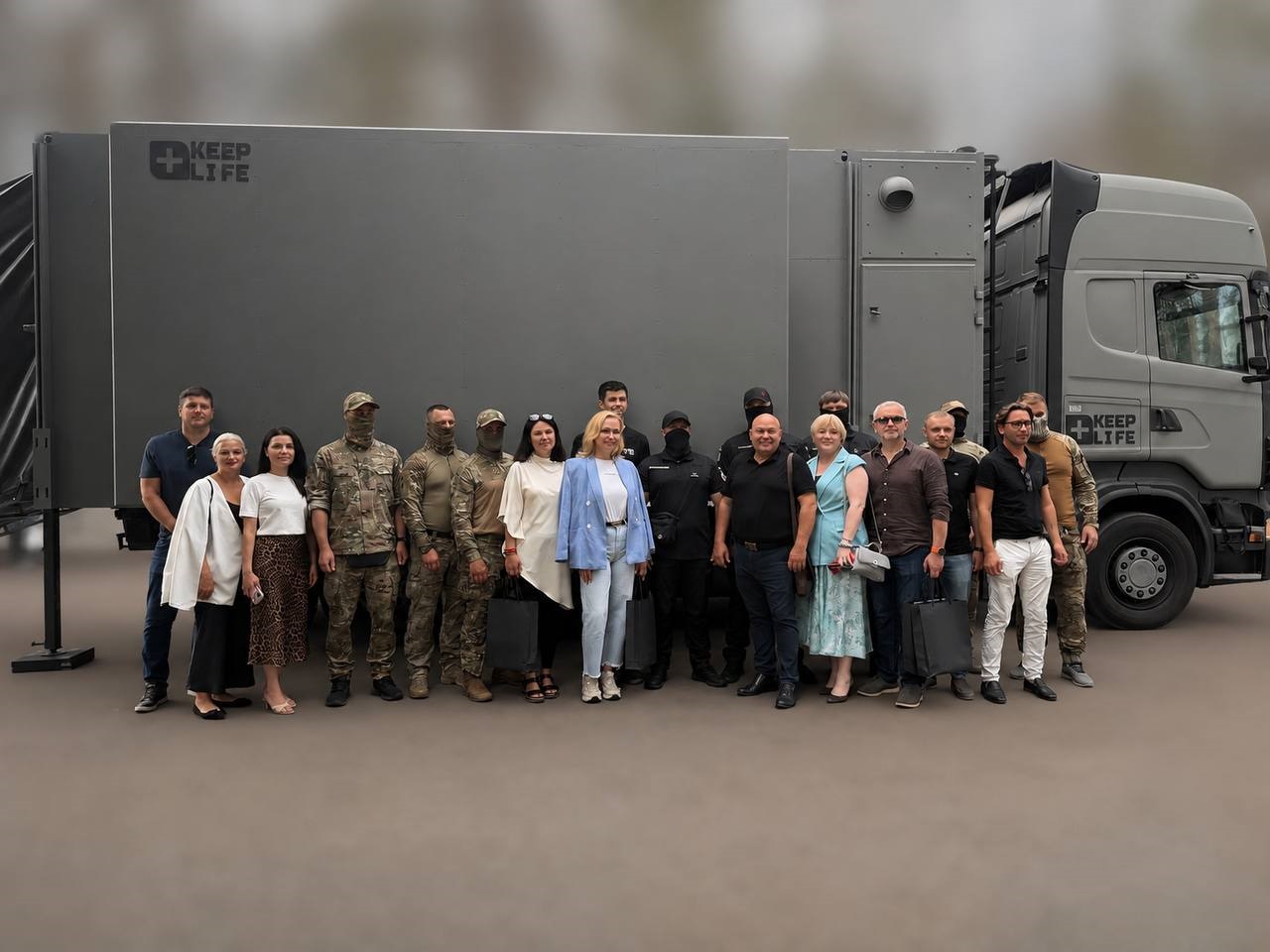 На фронт вирушить автономний медичний модуль KEEP LIFE, створений за підтримки Ірпеня