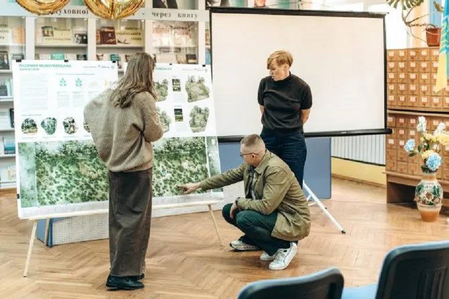 В Ірпені презентують концепцію лісопарку Мужеловський — пілотного проєкту природоорієнтованих громадських просторів