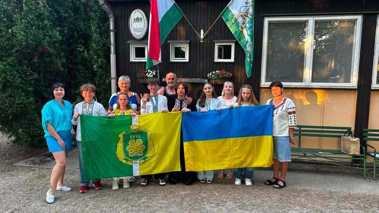Діти з Бучанської громади відпочили на озері Балатон в Угорщині