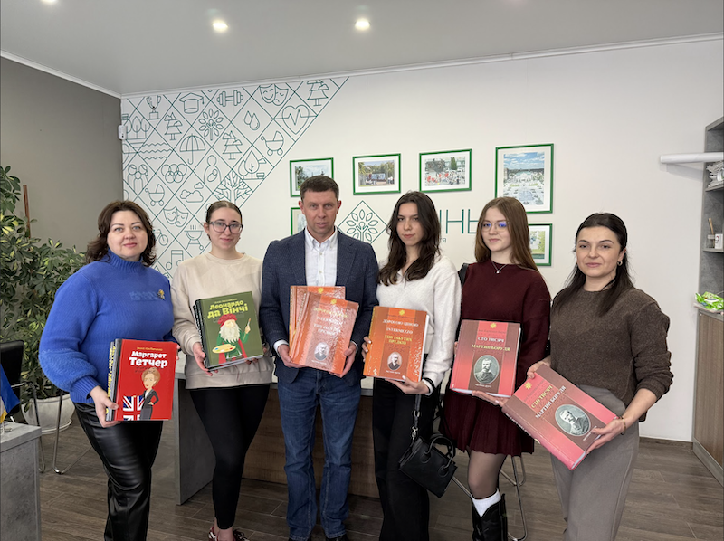 В Ірпінській дитячій бібліотеці зʼявляться книги шрифтом Брайля для дітей із порушеннями зору