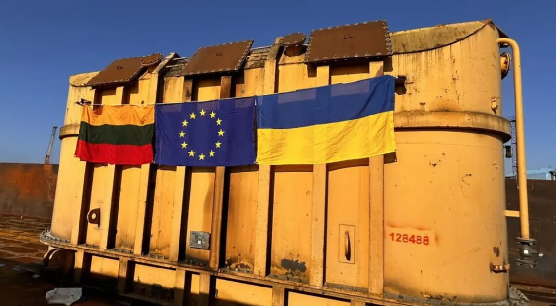 Київщина отримала понад 28 тонн енергетичного обладнання з Литви