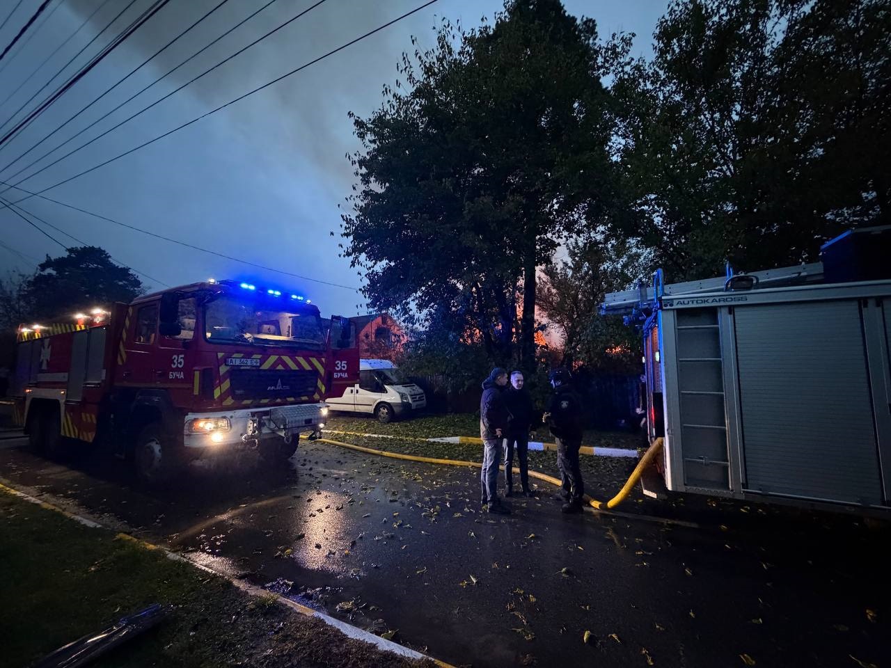 В Ірпені після ранкової атаки запрацюють гуманітарний штаб і гаряча лінія