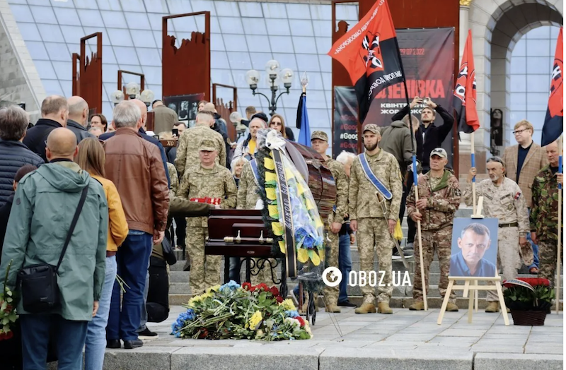 Предстоятель ПЦУ Епіфаній проводив в останню путь керівника Київської обласної організації ʼПравого Сектораʼ