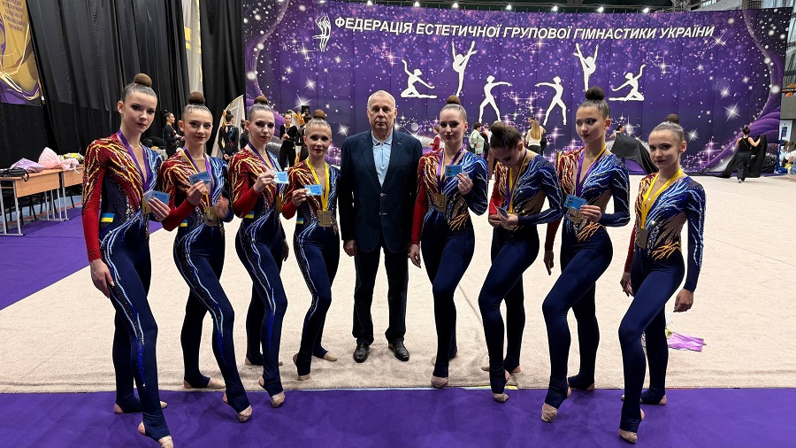 Бучанські гімнастки стали чемпіонками України та переможницями турніру «Чарівна мить»
