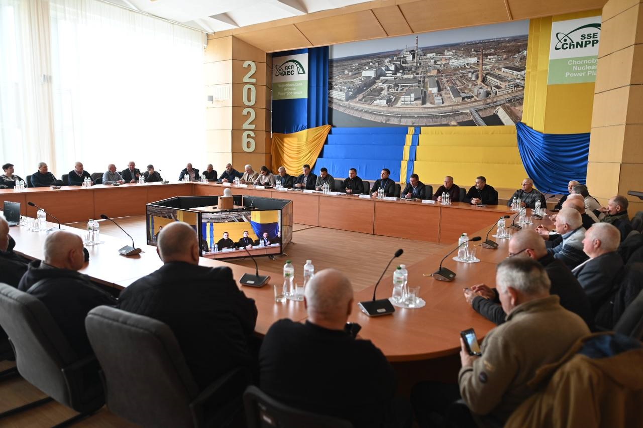 У Прип’яті відбулася виїзна нарада з ліквідаторами аварії на ЧАЕС щодо посилення соціальної підтримки