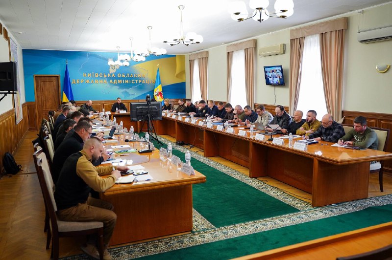 Енергонезалежність, опалення і безпека: на Київщині провели засідання Ради оборони