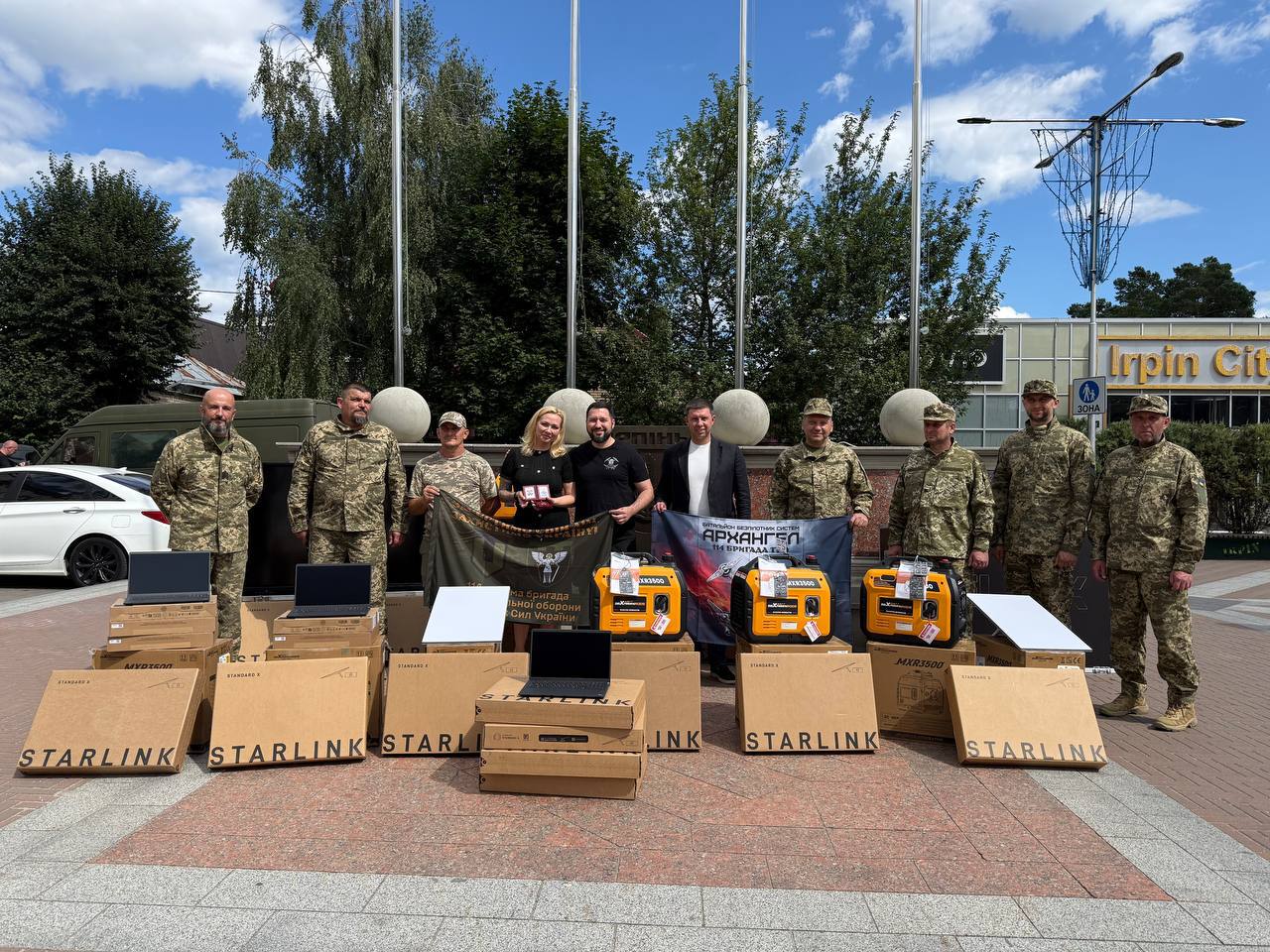 Ірпінська громада передала військовим допомогу на Чернігівський напрямок