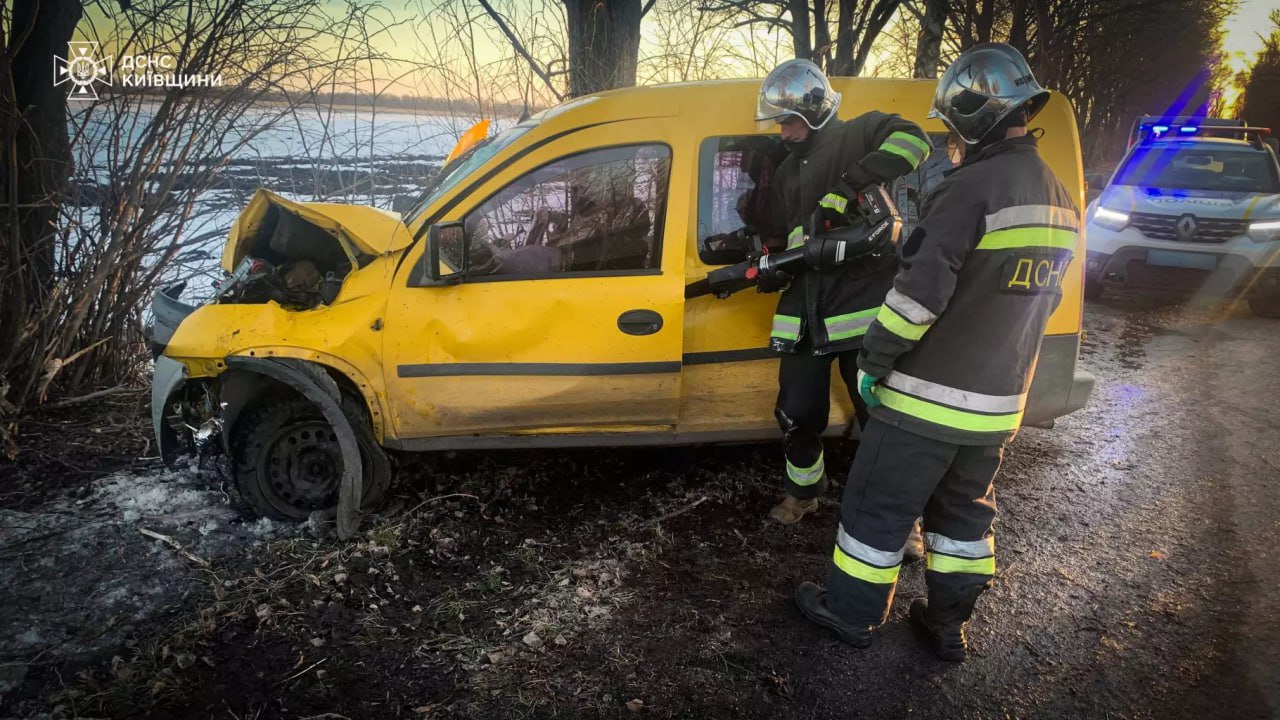 На Білоцерківщині легковик врізався в дерево: загинула жінка