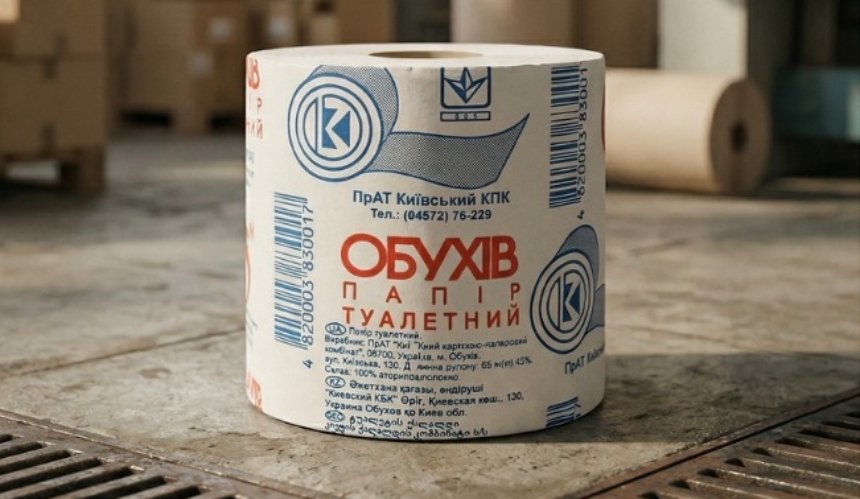 У Обухові після атаки зупинився картонно-паперовий комбінат