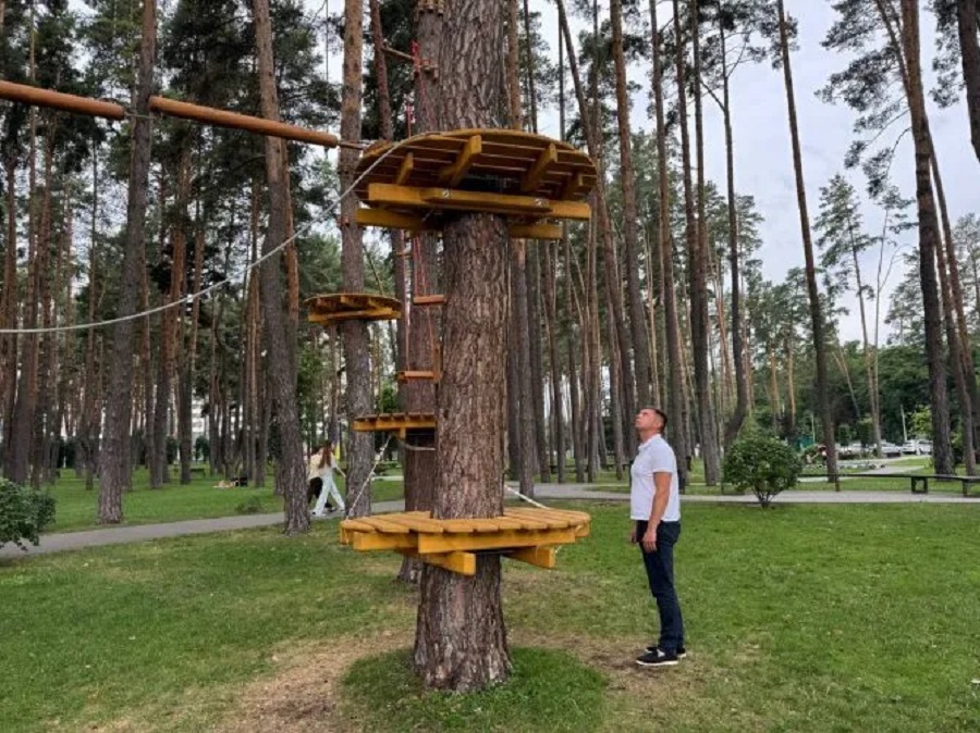 Депутат Ірпінської міськради виступає проти облаштування канатної дороги у міському парку (ДОКУМЕНТ)