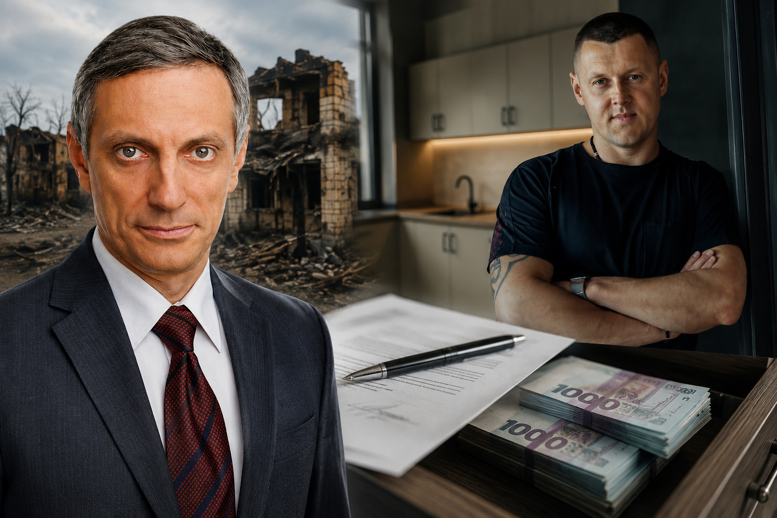 Політтехнолог, який втратив будинок в Гостомелі у 2022 році, зіткнувся з шахрайством (ФОТО)