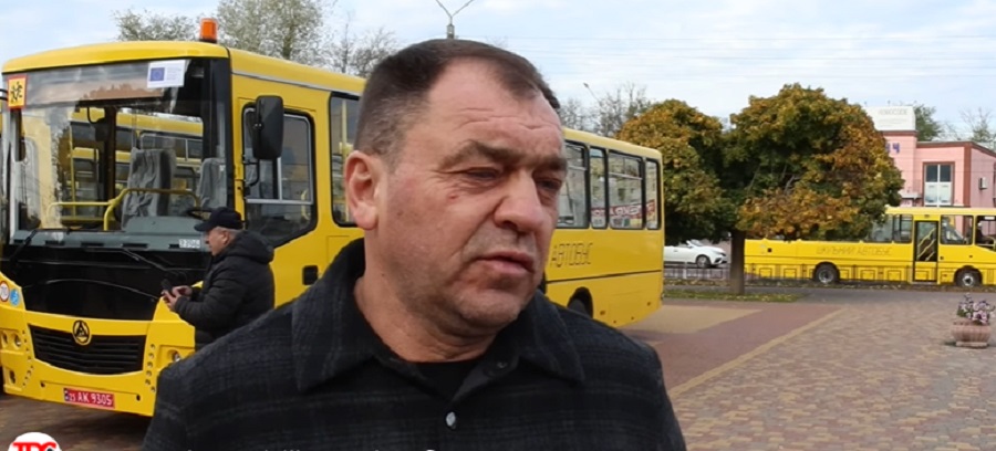 Ліцей на Бориспільщині отримав новий шкільний автобус