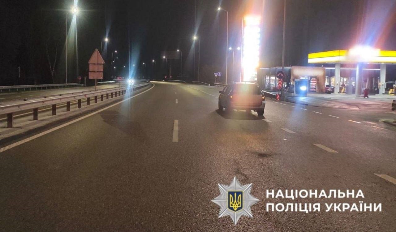 На Обухівщині внаслідок ДТП травмувалася жінка