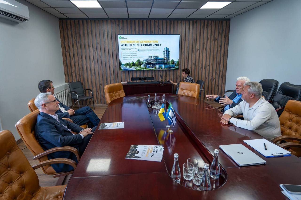 У Бучі обговорили з Послом Ізраїлю розвиток енергетичної стійкості громади