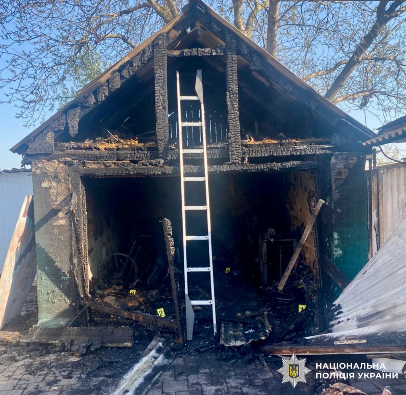В Узині чоловік загинув під час пожежі в гаражі