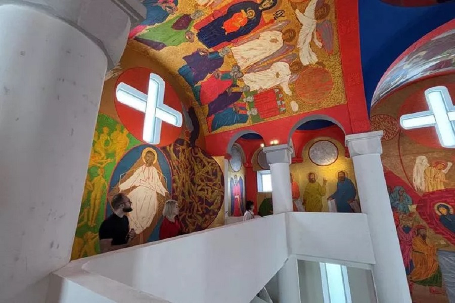 На Бучанщині відновлюють церкву, пошкоджену російськими обстрілами у 2022 році