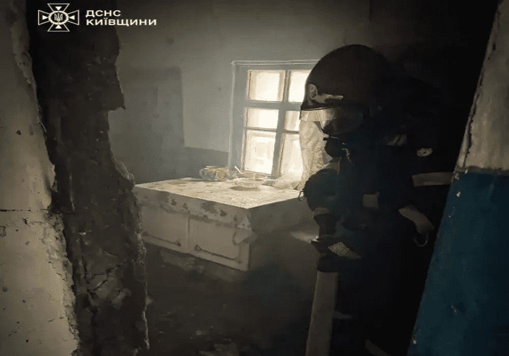 На Обухівщині під час пожежі в приватному будинку загинув 52-річний чоловік
